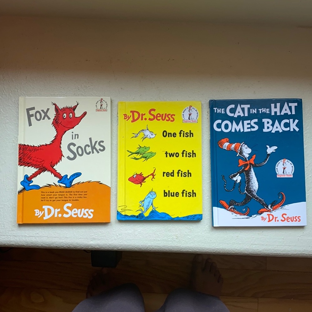 USED Dr Seuss books lot of 3